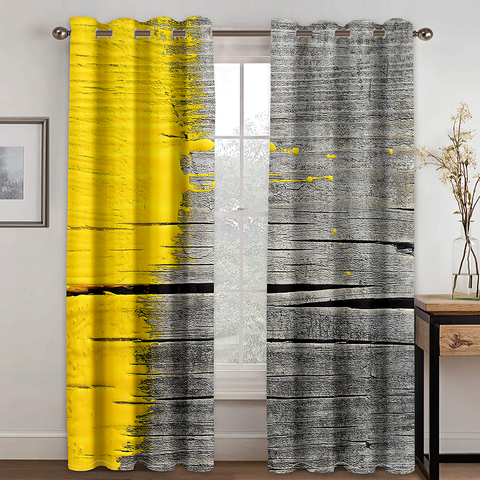 Personality Curve Double Color Printing Curtain Living Room Curtain Bedroom Curtain Home Decoration Adult Decorative Curtain ► Foto 1/6