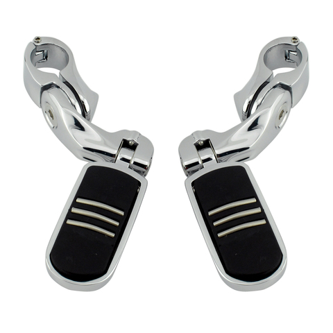 Abrazaderas cortas para motocicleta barra parachoques de carretera de 32mm 1-1/4 