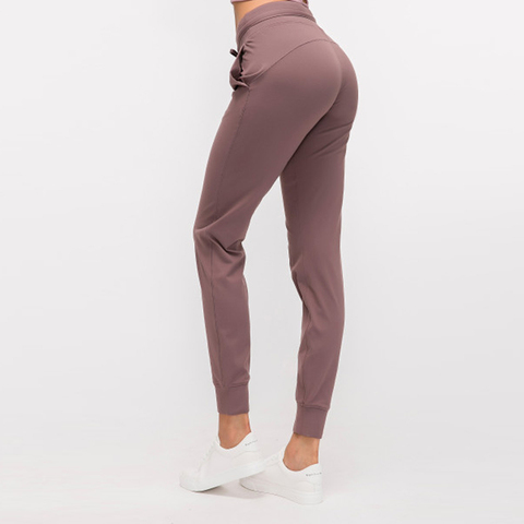 Nepoagym STEP-pantalones de chándal para mujer, deportivos, Joggers corriendo, con bolsillo, suaves, para correr ► Foto 1/6