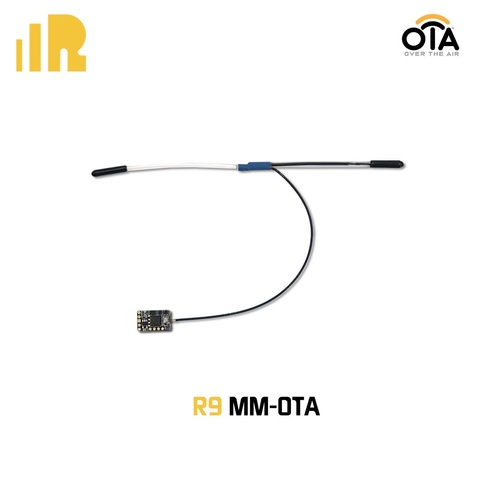 Receptor OTA FrSky R9mm con antena T, Original, 915Mhz, largo alcance, Puerto S. De cancelación, compatible con firmware actualizado con R9M ► Foto 1/3