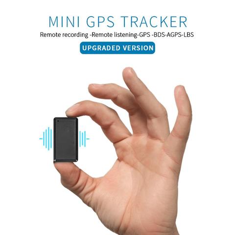 Mini rastreador inteligente Universal para coche inalámbrico, dispositivo de seguimiento de posicionamiento en tiempo Real, ABS, con función de tarjeta SIM ► Foto 1/6