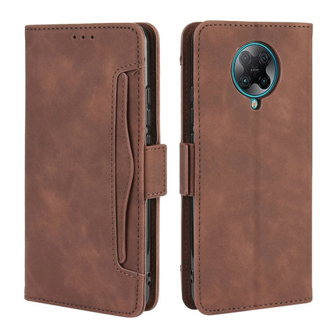 Funda de cuero con ranura para tarjeta para Xiaomi Poco F2 Pro, carcasa de Libro de lujo, F2, F 2 M, 2F, M2, F2Pro ► Foto 1/6