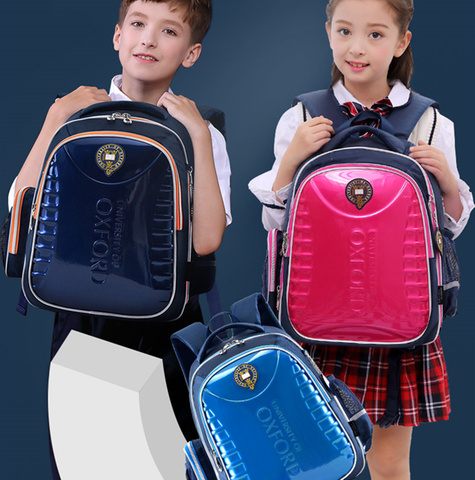 Mochila impermeable escolar de la Universidad de Oxford para adolescentes, niños y niñas ► Foto 1/5