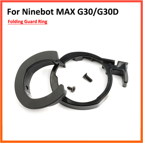 Anillo de protección plegable para patinete eléctrico inteligente Ninebot MAX G30, tubo frontal de seguridad, círculo inferior, piezas de patinete ► Foto 1/6