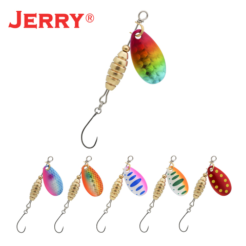 Jerry Spear spinner bait metal ultraligero UL señuelos de pesca spinnerbait perca trucha bajo ► Foto 1/6