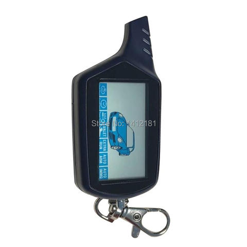 B9 Lcd llavero para mando a distancia para KGB FX-7 KGB FX 7 sistema de alarma de coche bidireccional llave fob alarma de inicio remoto FX7 ► Foto 1/3