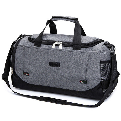 Bolso de gimnasio de marca Unisex, bolsa de hombro de viaje al aire libre, bolso de mano, bolsas deportivas, de lona, cruzado, Bolsa de Almacenamiento de Ropa grande ► Foto 1/6