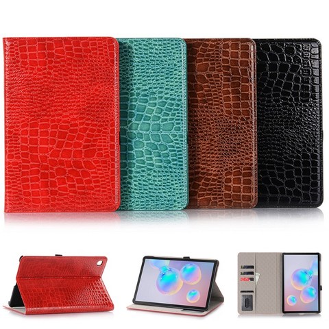 Funda para Samsung Galaxy Tab S6 Lite P610 de 10,4 pulgadas, cubierta con tapa de cocodrilo para Galaxy Tab S6 Lite SM P610 P615 ► Foto 1/6