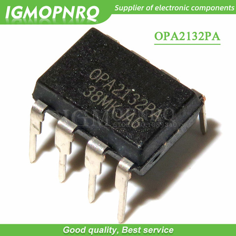 OPA2132PA OPA2134PA OPA2132 OPA2134 DIP-8 audio op amp IC chip amplificador de doble canal nuevo y original IC, 5 uds. ► Foto 1/2