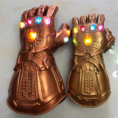 1: 1: 1 guantes ligeros LED Cosplay disfraz de Halloween apoyos final 4 cuántica ► Foto 1/6