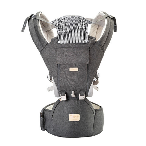 Mochila portabebés con cabestrillo y portabebés, portabebés ergonómico frontal, canguro, nuevo diseño de estilo ► Foto 1/6