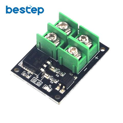 3V 5V bajo Control alto voltaje 12V 24V 36V interruptor módulo Mosfet para conexión Arduino IO MCU PWM Control de velocidad de Motor 22A ► Foto 1/5