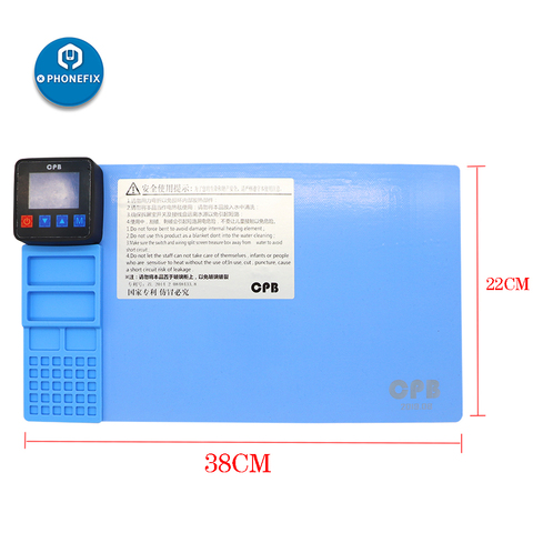 Almohadilla de calefacción CPB para teléfono móvil, separador de pantalla LCD, herramienta de apertura, Kit de reparación de pantalla, removedor abierto, herramienta de restauración para iPhone y iPad ► Foto 1/6