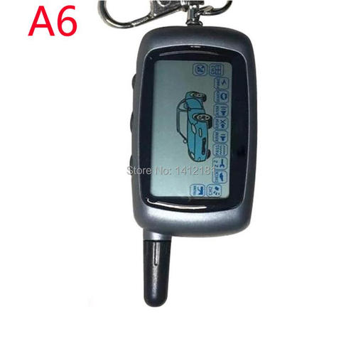 LLavero de 2 vías con pantalla LCD para coche, llavero de 2 vías con alarma y mando a distancia compatible con Jaguar ez-alpha KGB FX-3 FX3 FX 3 ► Foto 1/3