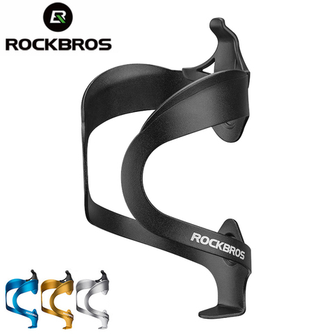 ROCKBROS Bidon-soporte de botella de agua ajustable para ciclismo, de aleación de aluminio, soporte de botella de agua para ciclismo de montaña, Bisiklet Aksesuar ► Foto 1/6