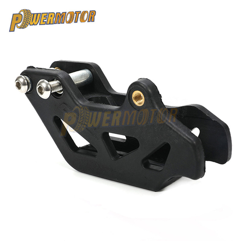 Cadena de la motocicleta guía Protector ajuste para 125, 200, 250, 300, 400, 450, 520, 525, 350 EXC SX MXC SXS tierra guía para cadena bicicleta 520, 530 ► Foto 1/6