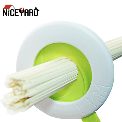 NICEYARD-herramienta de medición de fideos de Pasta ajustable, controlador de medida de espagueti de plástico ► Foto 1/6