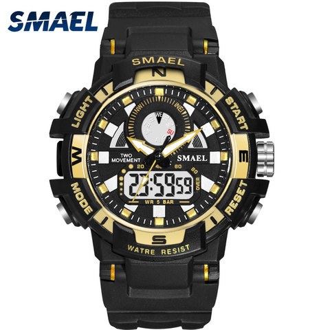SMAEL-reloj deportivo para niños, pulsera con cronómetro, resistente al agua, Digital, 1557B ► Foto 1/6