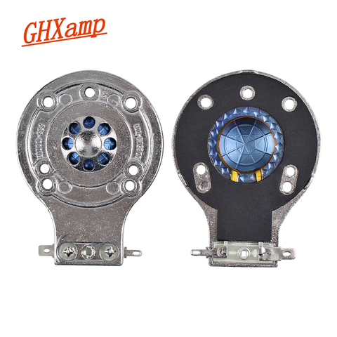 GHXAMP para 2412H-1 2412 Tweeter altavoz Bobina de voz de reparación 24,8 MM cuerno azul diafragma de titanio película plana especial bricolaje 2 uds ► Foto 1/6