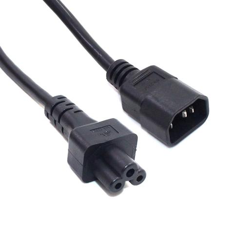 Potencia Universal adaptador IEC 320 C14 a C5 Adaptador convertidor C5 a C14 Cable de alimentación de CA 3 Pin IEC320 C14 conector HY1516 ► Foto 1/6