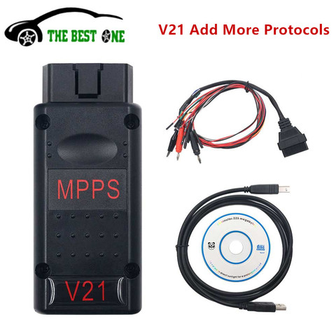 Herramienta para reprogramación de centralitas de coche, accesorio MPPS V21 / V18 TRICORE + multiarranque con Cable de arranque, MPPS V18 V16 ECU, novedad de 2022 ► Foto 1/6