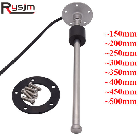 Unidad receptora de combustible para barco marino, medidor de nivel de combustible para coche, Sensor de flujo líquido apto para 0 ~ 190 ohm 240-33ohm, calibre de combustible 250 350 400 450mm ► Foto 1/6