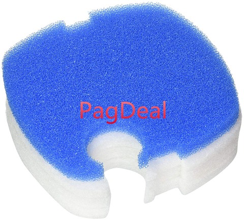 Almohadilla de esponja de filtro fino grueso azul para acuario, almohadillas de espuma para SunSun HW-303 304, filtro cilíndrico, 8 Uds. ► Foto 1/4
