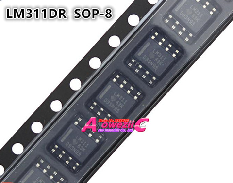 Aoweziic 2022 + 10 Uds 100% nuevo importado original LM311 LM311DR LM311DR2G SOP-8 LM311P LM311N DIP-8 tensión comparador ► Foto 1/3