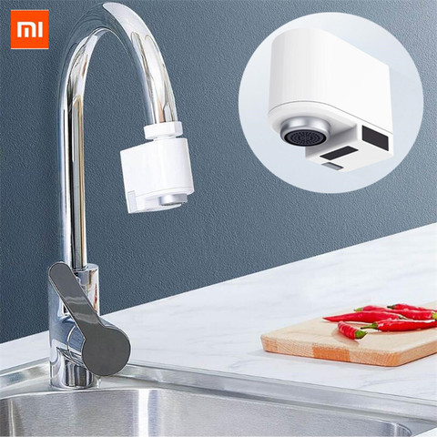 Xiaomi Zj Detección automática Dispositivo de ahorro de agua inteligente inducción infrarroja cocina baño sensor de grifo de baño ► Foto 1/6