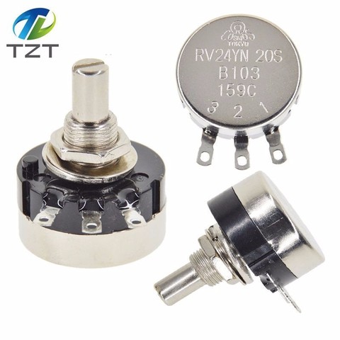 1 piezas RV24YN20S B201 B501 B102 B202 B502 B103 B203 B503 B104 B204 B254 B504 B105 500 ohm 10K 20K 50K 100K 200K ohm potenciómetro ► Foto 1/6