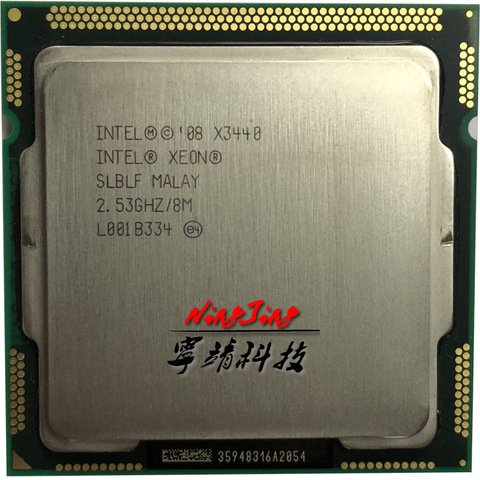 Procesador Intel Xeon X3440 2,5 GHz Quad-Core de ocho hilos 95W CPU 8M 95W LGA 1156 ► Foto 1/1