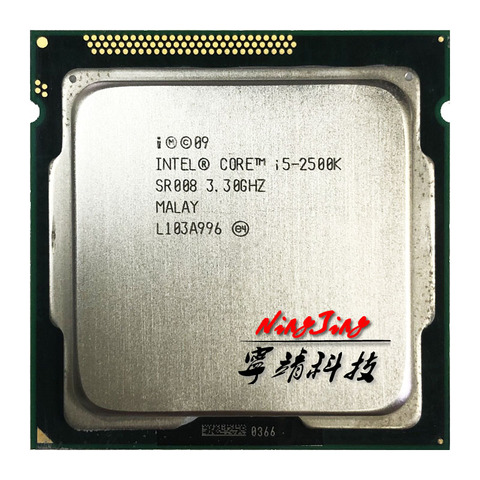 Procesador Intel Core i5 i5-2500K 2500 K i5 2500 GHz Quad-Core 6M 95W LGA 3,3 ► Foto 1/1