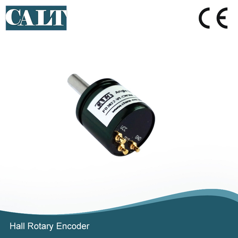 Sensor de ángulo sin contacto de efecto Hall de salida analógica de 0-5V en miniatura de P3022-V1-CW360 ► Foto 1/4