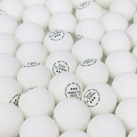 Huieson-Lote de pelotas de Ping Pong S40 + 100g, Material ecológico de 3 estrellas, plástico ABS, para entrenamiento de partidos, 2,8 unidades ► Foto 1/6