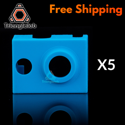 Trianglelab-Calcetines calefactores de silicona para bicicleta, 5 uds., bloque calefactable para boquilla hotend V6 PT100 ► Foto 1/6