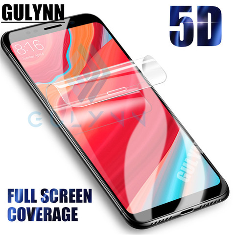 Película de hidrogel de pantalla suave cubierta completa 5D para Xiaomi Redmi Note 5A 5X 4X película protectora de hidrogel para Redmi 4X 5A 6 Pro (no vidrio) ► Foto 1/6