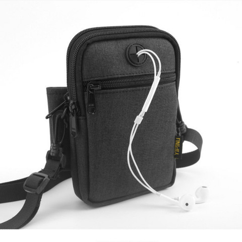 Bolso bandolera pequeño para hombre, a prueba de agua, con carga USB, bolsa de hombre, bolso de mano para hombre, Mini bolso cruzado, bolsa de viaje pequeña de hombre ► Foto 1/6