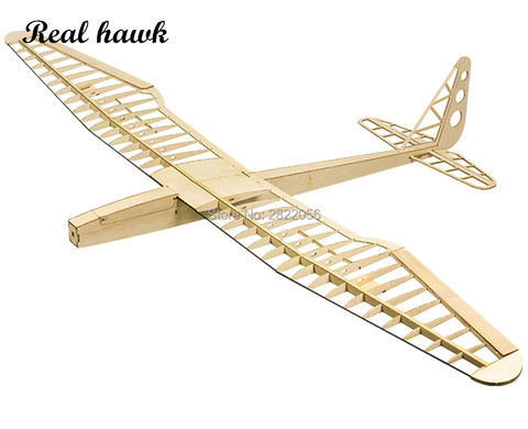 RC Avión de corte láser de madera de Balsa aviones sunbird 2017 motor planeador envergadura 1600mm de madera de Balsa modelo Kit de creación ► Foto 1/4