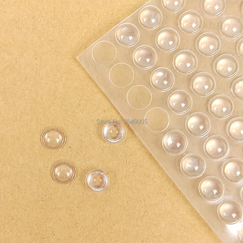 3M Bumpon-Paquete de almohadillas de goma de silicona adhesiva transparente, 0.312 pulgadas X 0.085 pulgadas, paquete de burbujas, Sj5302 ► Foto 1/4
