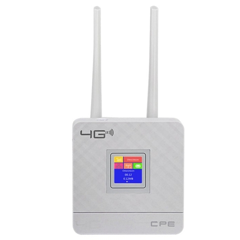 CPF903-Router Wifi 3G 4G portátil, punto de acceso, Lte, puerto Wan/Lan, antenas externas duales, Router Cpe inalámbrico libre, ranura para tarjeta Sim ► Foto 1/6