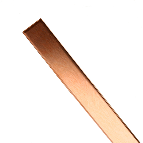 Tira de cobre de alta pureza T2 Cu, placa de lámina de Metal, barra de cobre puro para bricolaje, Kit de PCB CNC, placa de circuito laminado de 99% mm * 10mm * 1,5mm, 250 ► Foto 1/6