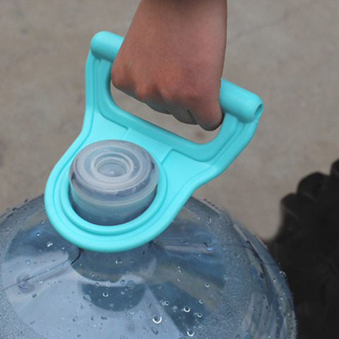 1PC de plástico ASA para botellas de agua de ahorro de energía más grueso agua manejar cubo de agua dispositivo de elevación llevar embotellada dispositivo de bombeo ► Foto 1/6