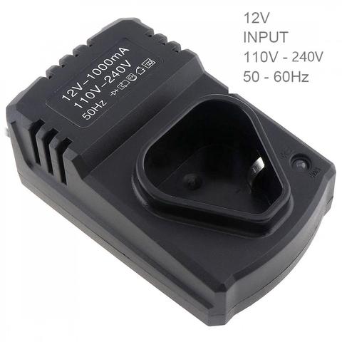 Cargador recargable de iones de litio portátil, fuente de alimentación de litio para taladro/llave eléctrica, 12V DC US/EU, 110-220V ► Foto 1/6