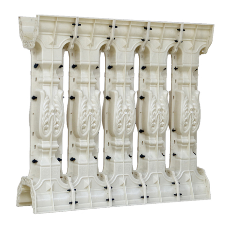 ABS moldes de plástico barandilla molde AA19 casa villa Jardín de hormigón moldes de balaustres en venta ► Foto 1/6