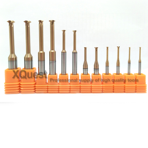 XQuest-cortador de rosca de carburo sólido, de estaño, Pith 0,3-0,6 0,4-0,8 0,5-1,0 CNC, fresas de hilo de dientes individuales P 0,75 2 ► Foto 1/5