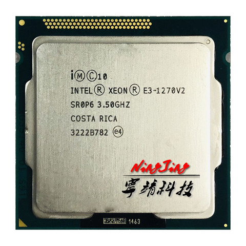 Procesador Intel Xeon E3-1270 v2 E3 1270v2 E3 1270 v2 3,5 GHz Quad-Core CPU 8M 69W LGA 1155 ► Foto 1/1