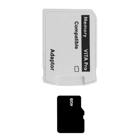 Último V5.0 SD2VITA PSVSD PS Vita memoria adaptador de tarjeta Micro SD Convertidor para PS Vita SD tarjeta de juego 1000/2000 ► Foto 1/6