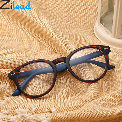 Zilead-gafas de lectura con montura Ovalada para hombres y mujeres, lentes Retro de leopardo para presbicia con dioptrías + 1.0to4.0 ► Foto 1/4