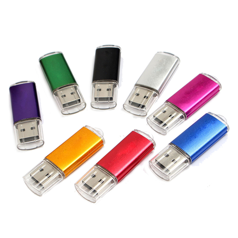 Memoria USB 2,0 de 64MB, memoria USB de Color aleatorio, memoria USB para almacenamiento de PC y portátil, 1 Uds. ► Foto 1/2