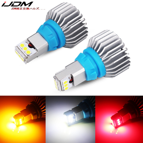 IJDM Car premium T15 LED 6000k blanco 12V 24V CANBUS Error libre 912 W16W bombillas LED Luz de marcha atrás de coche señal de giro lámpara de freno roja ► Foto 1/6